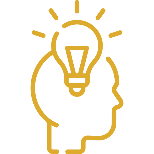 think man icon gold